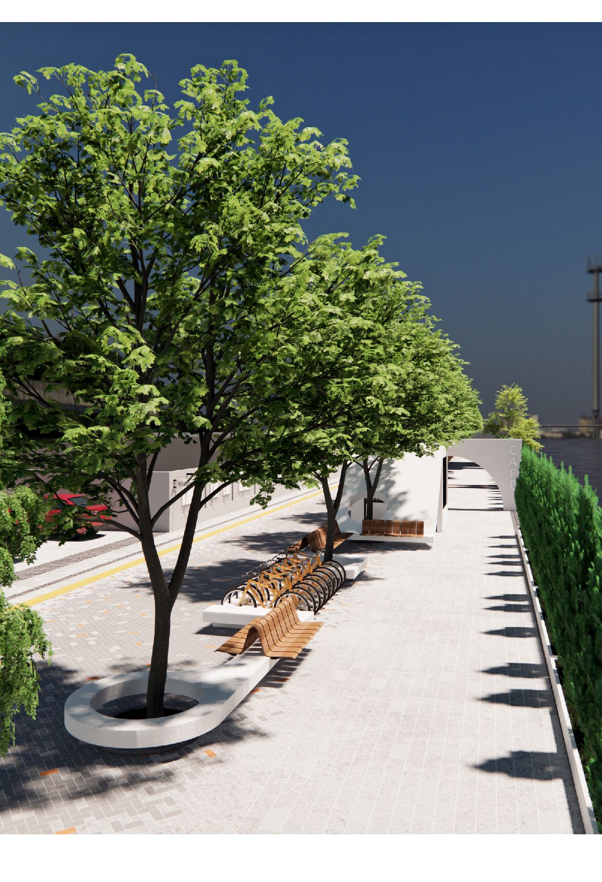 طراحی پیاده‌راه