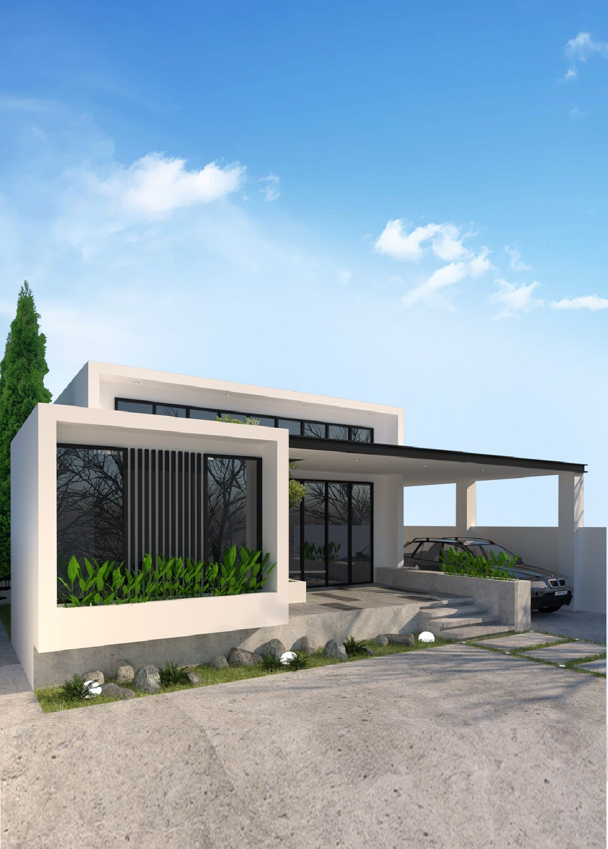 طراحی ویلای مدرن